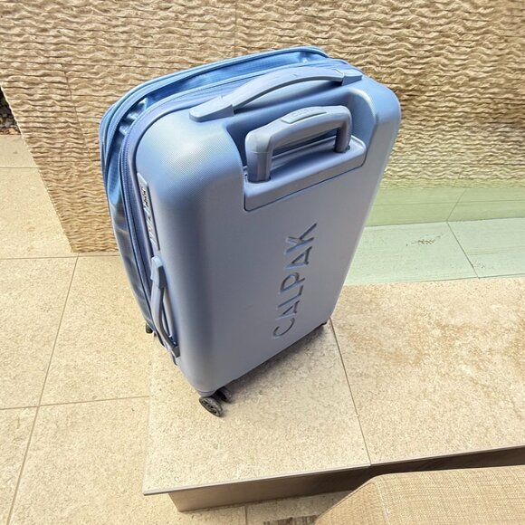 Terra 45L Glacier Blue Hybrid Carry-On Luggage - Picture 13 of 16
